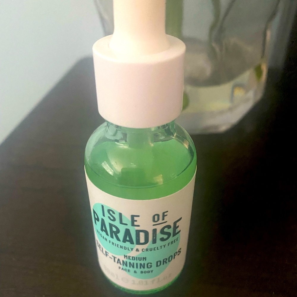 Isle of paradise tan drops
